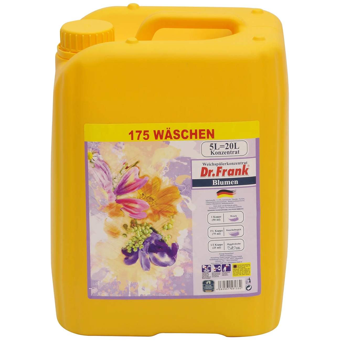 Кондиционер для белья Dr.Frank Blumen 175 стирок 5л. DR005 фото