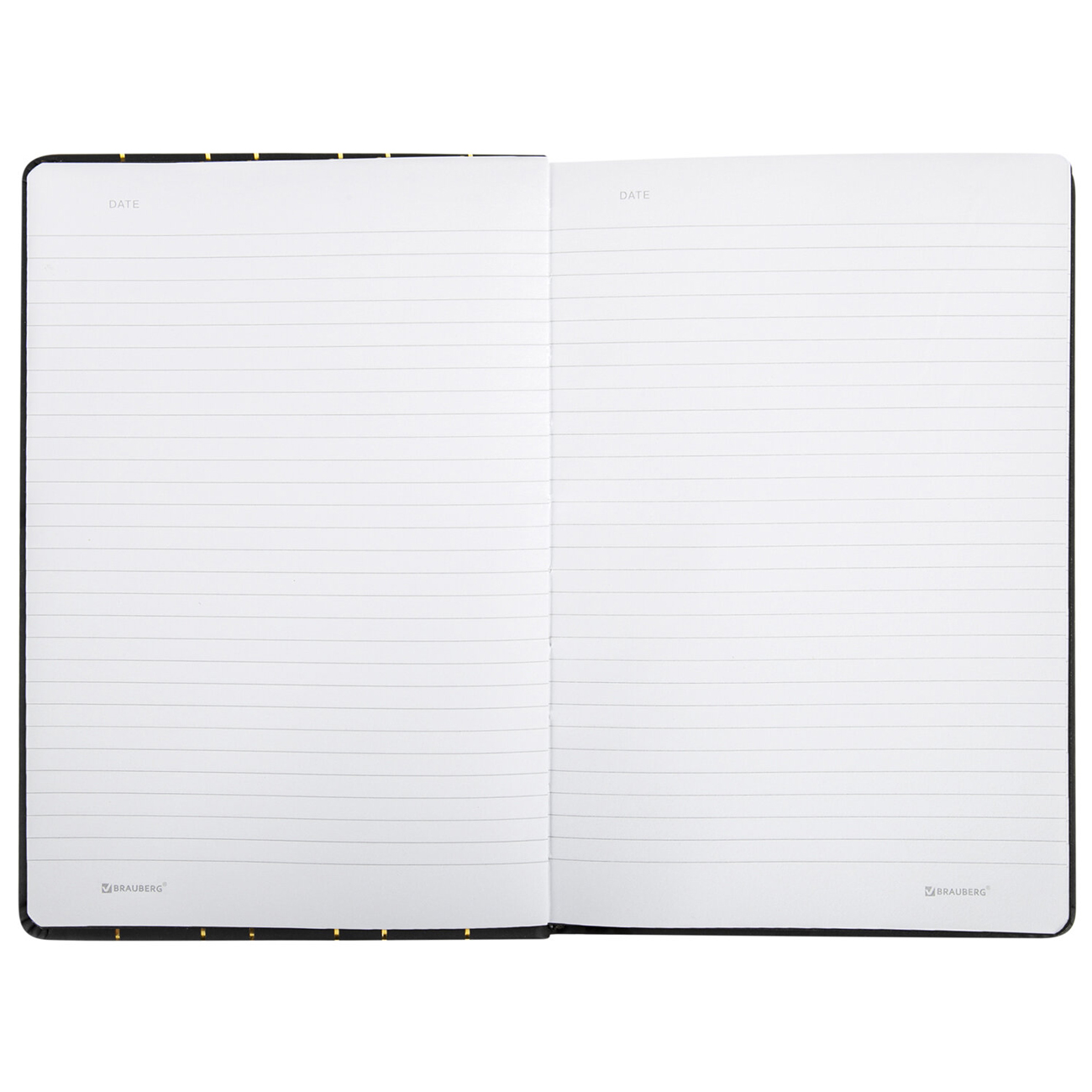 Блокнот Brauberg А5 TOUCH линия, черный