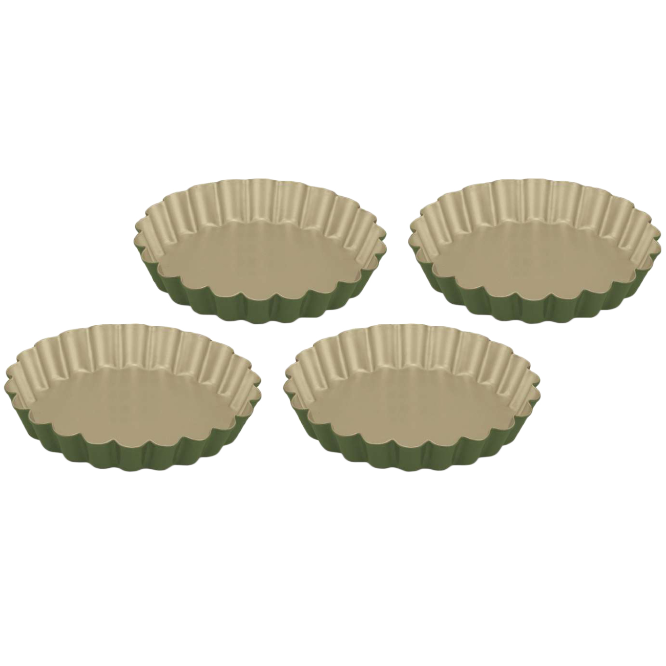 Форма для выпекания (металл) Guardini Bake Natural 4 шт 12 см фото