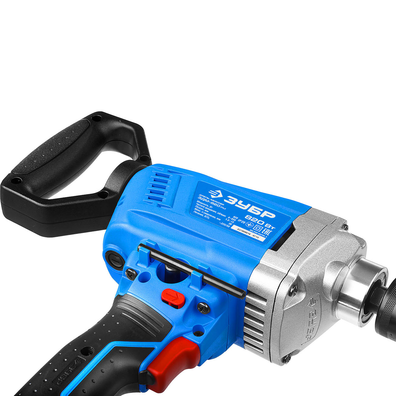 Дрель миксер Зубр ЗДМ-820 РМ реверсивная