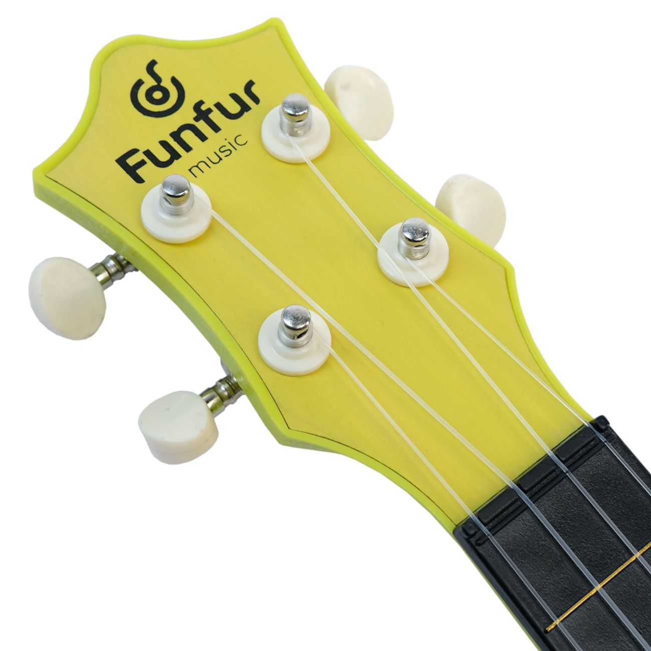 Укулеле Funfur Music Сопрано пластик/дерево желтый
