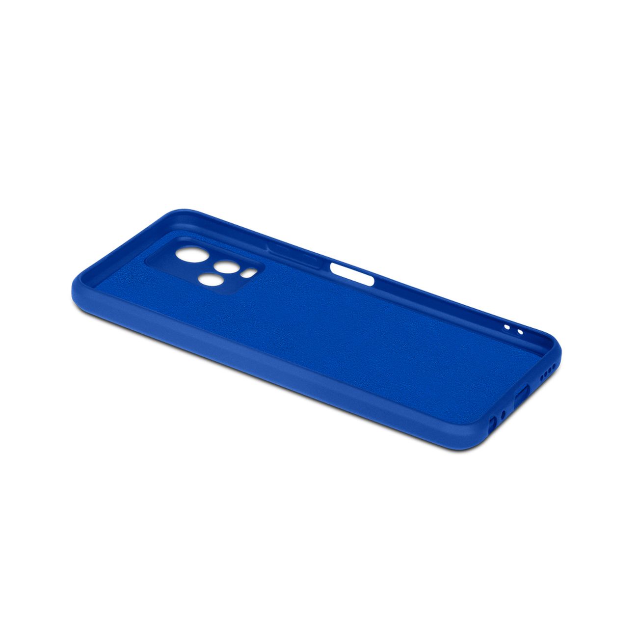 Чехол DF для Vivo Y21/Y33s vOriginal-06 синий