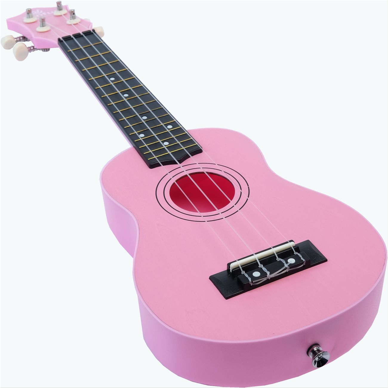 Укулеле Funfur Music Сопрано пластик/дерево розовый фото