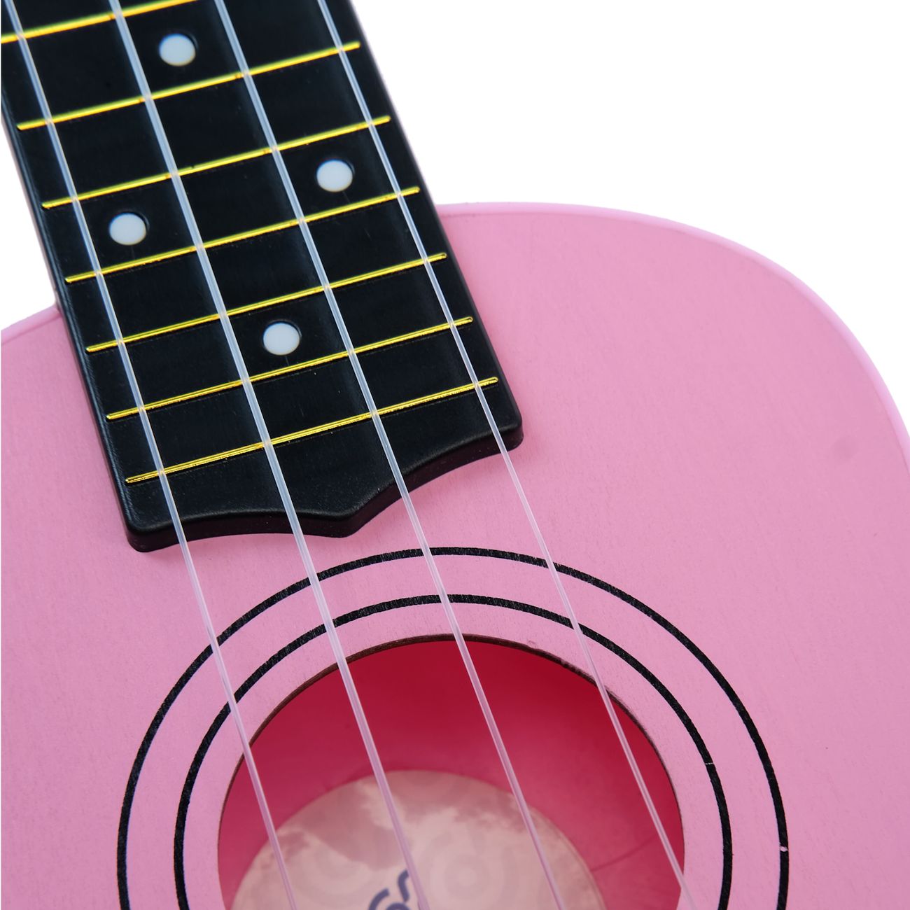 Укулеле Funfur Music Сопрано пластик/дерево розовый