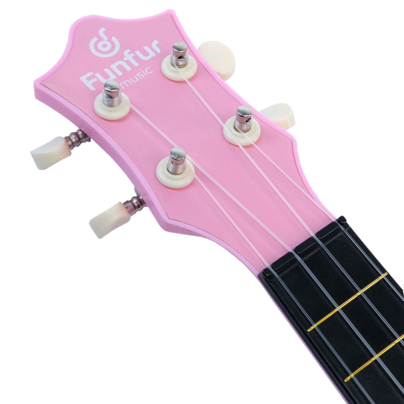 Укулеле Funfur Music Сопрано пластик/дерево розовый