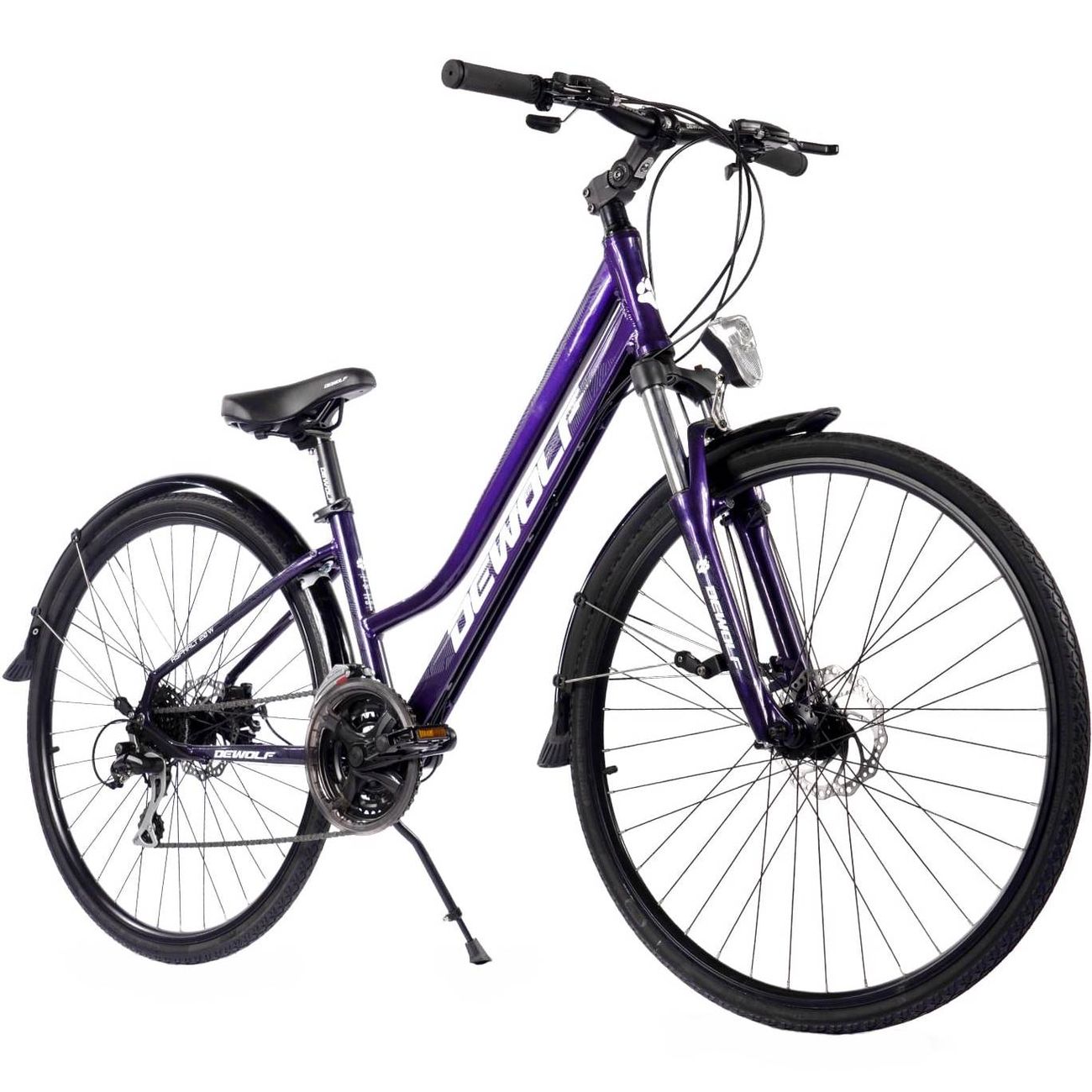 Велосипед Dewolf Asphalt 20 W, 14, chameleon purple/white/grey