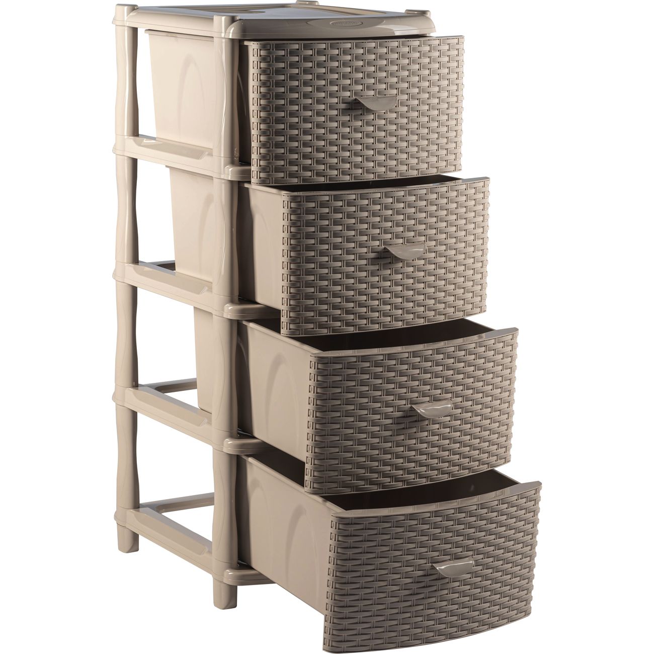 Комод интерьерный Элластик-Пласт 4 ящика (ЭП 654008)