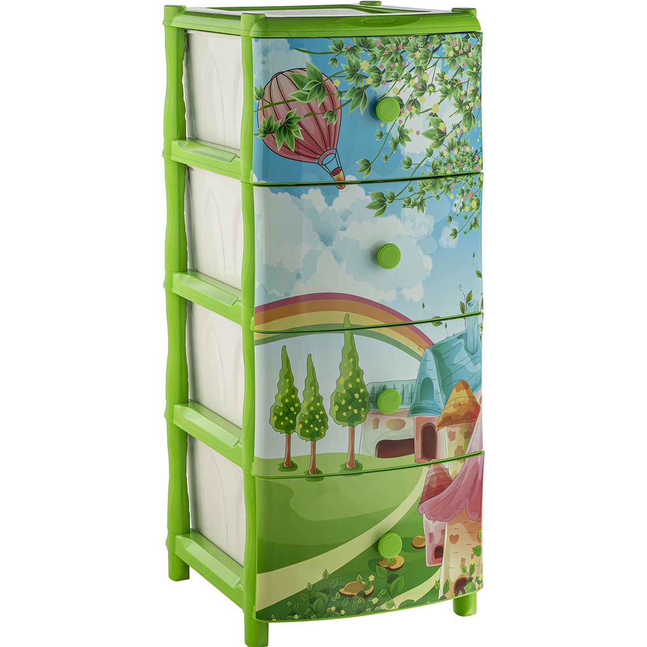 Комод детский Элластик-Пласт 4 секции (ЭП 424412)