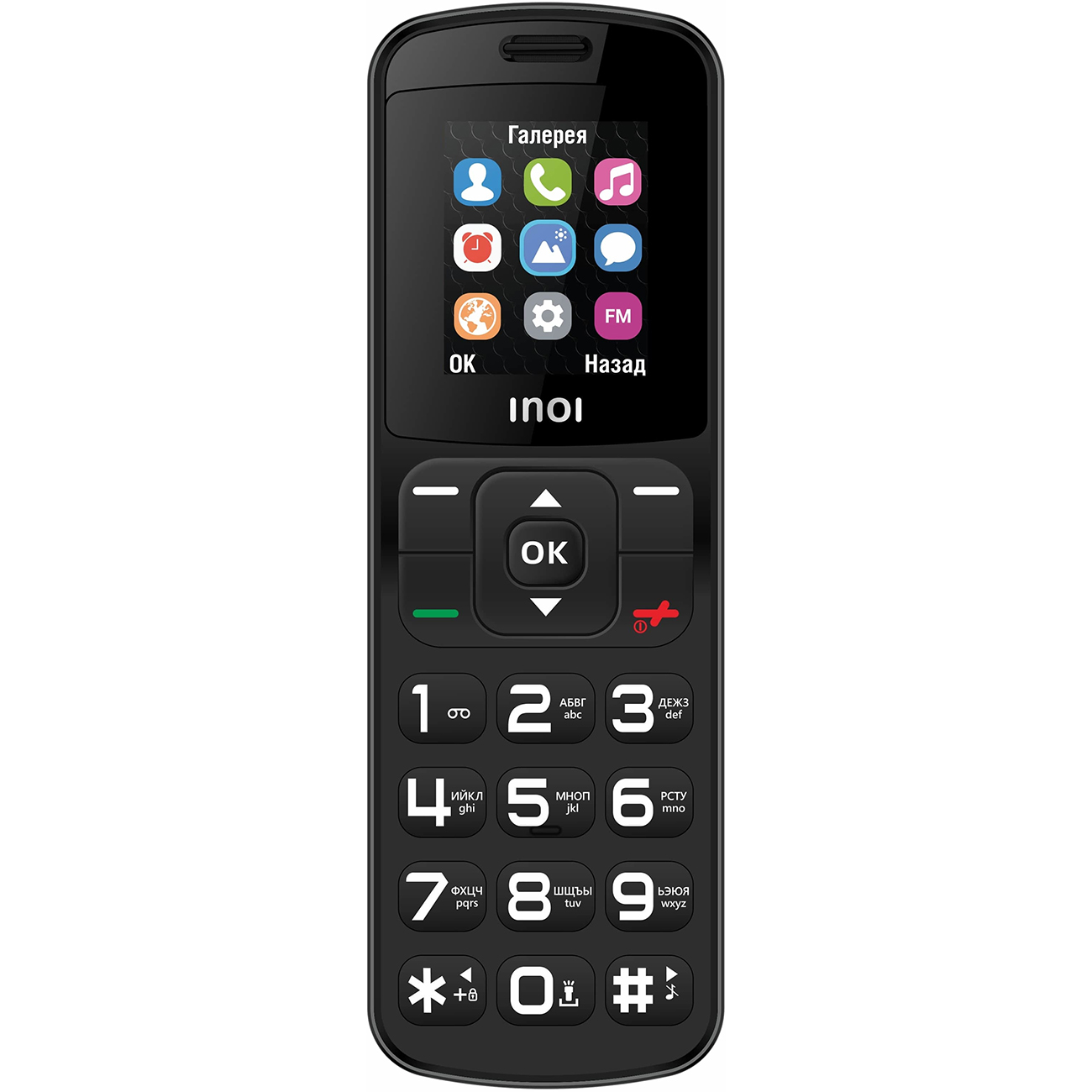 Мобильный телефон Inoi 104 Black