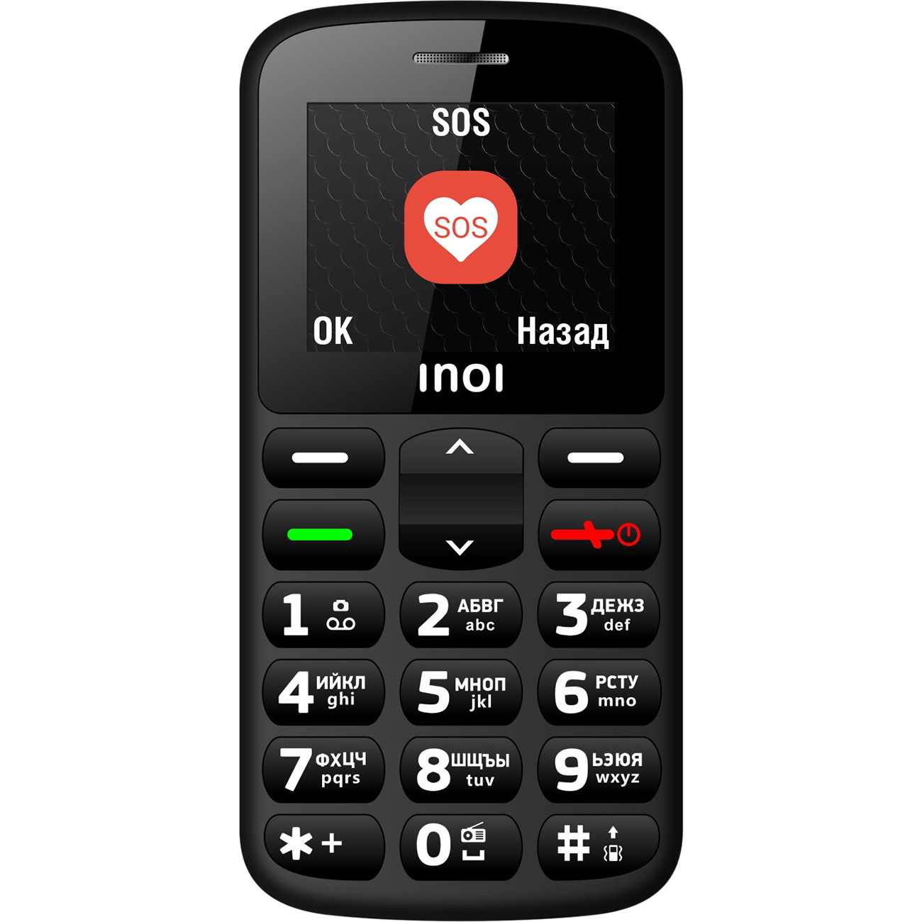 Мобильный телефон Inoi 117B Black