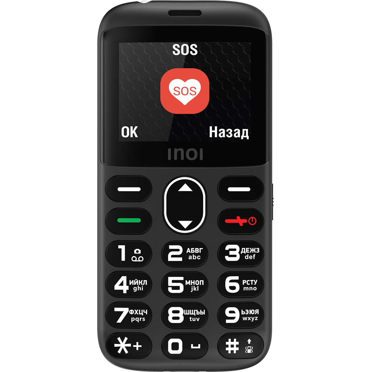 Мобильный телефон Inoi 118B Black