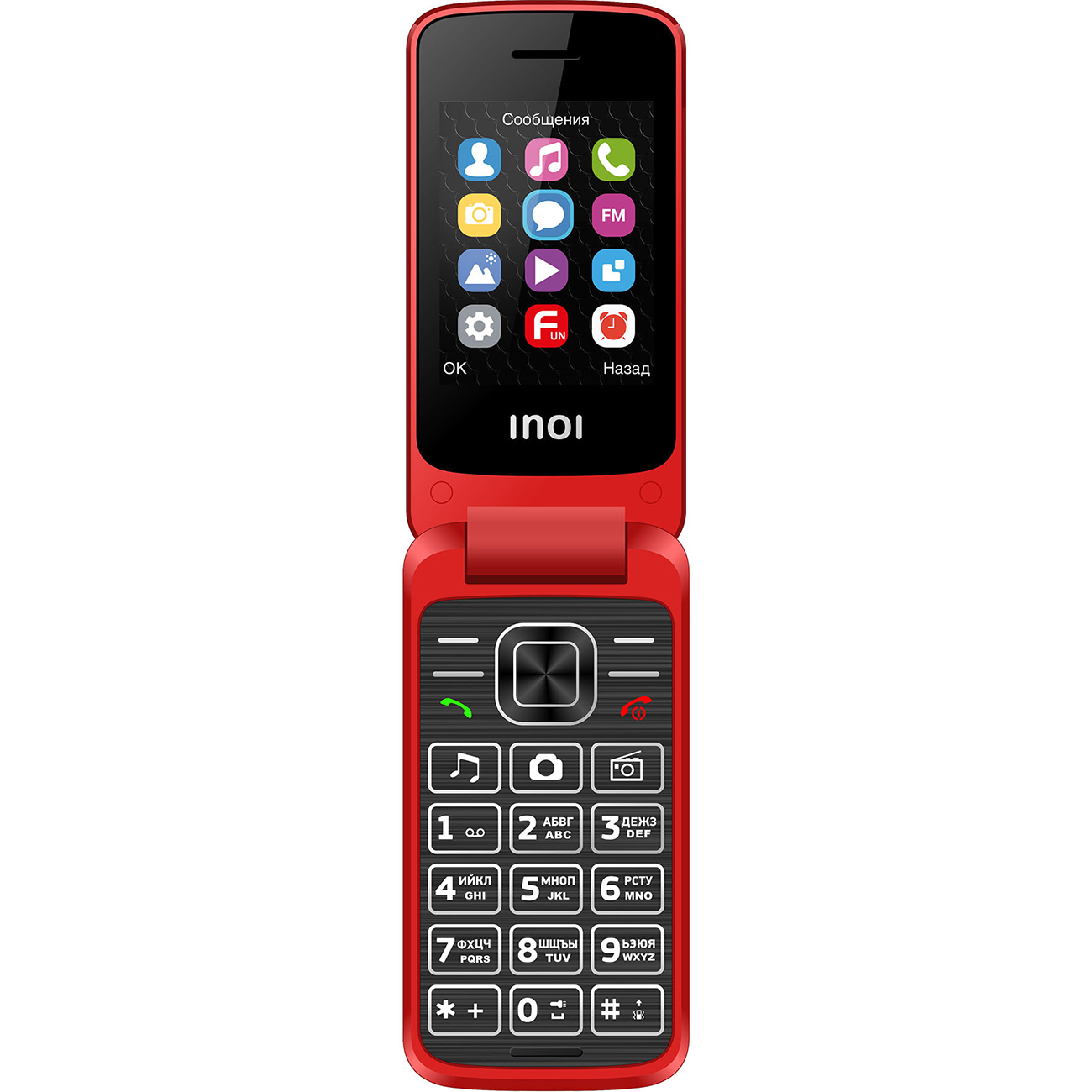 Мобильный телефон Inoi 245R Red