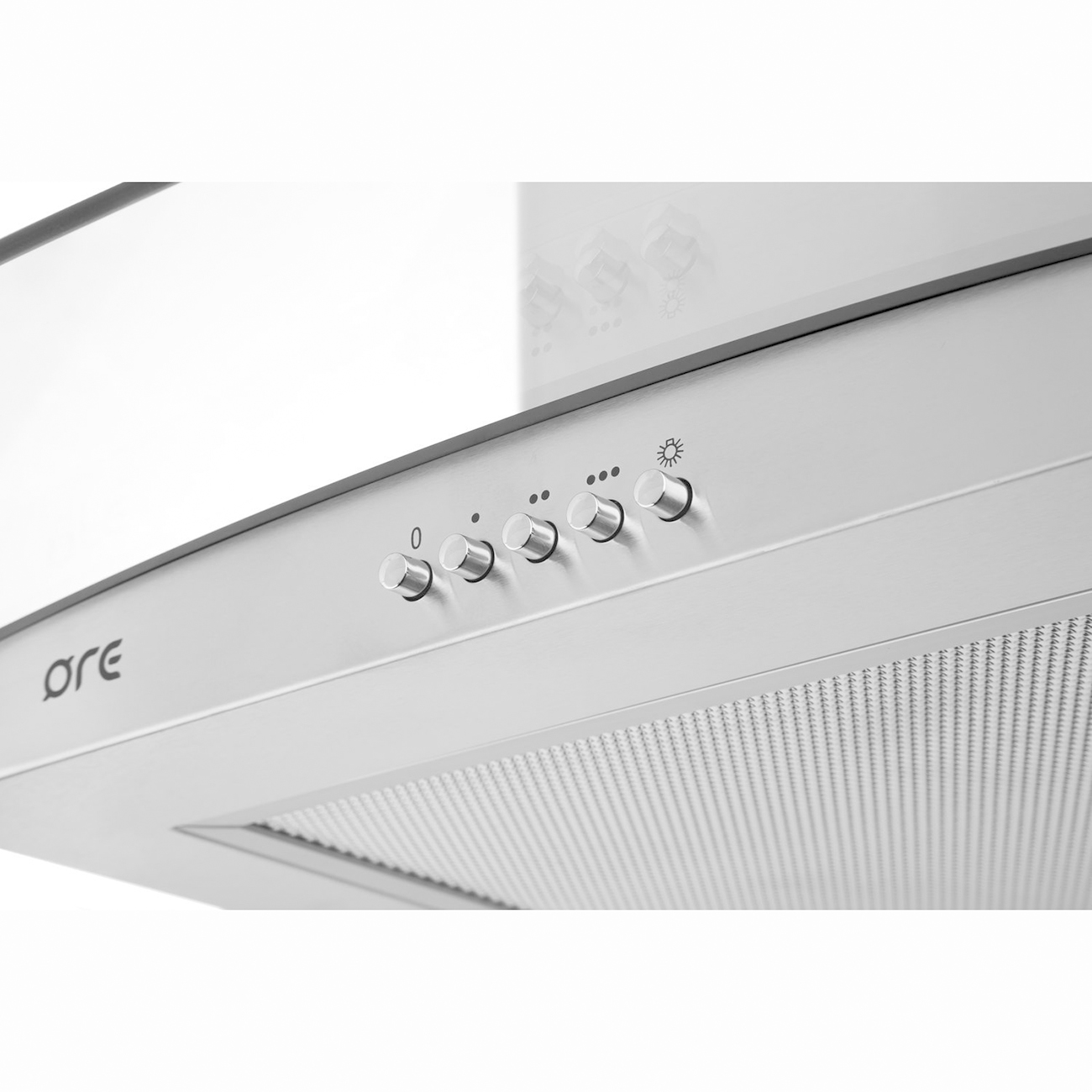 Вытяжка ORE Glasset 50 нержавеющая сталь