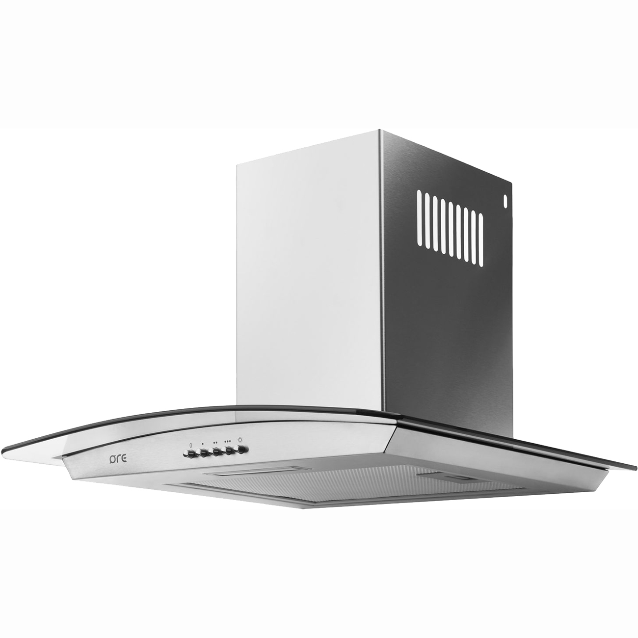 Вытяжка ORE Glasset 50L нержавеющая сталь