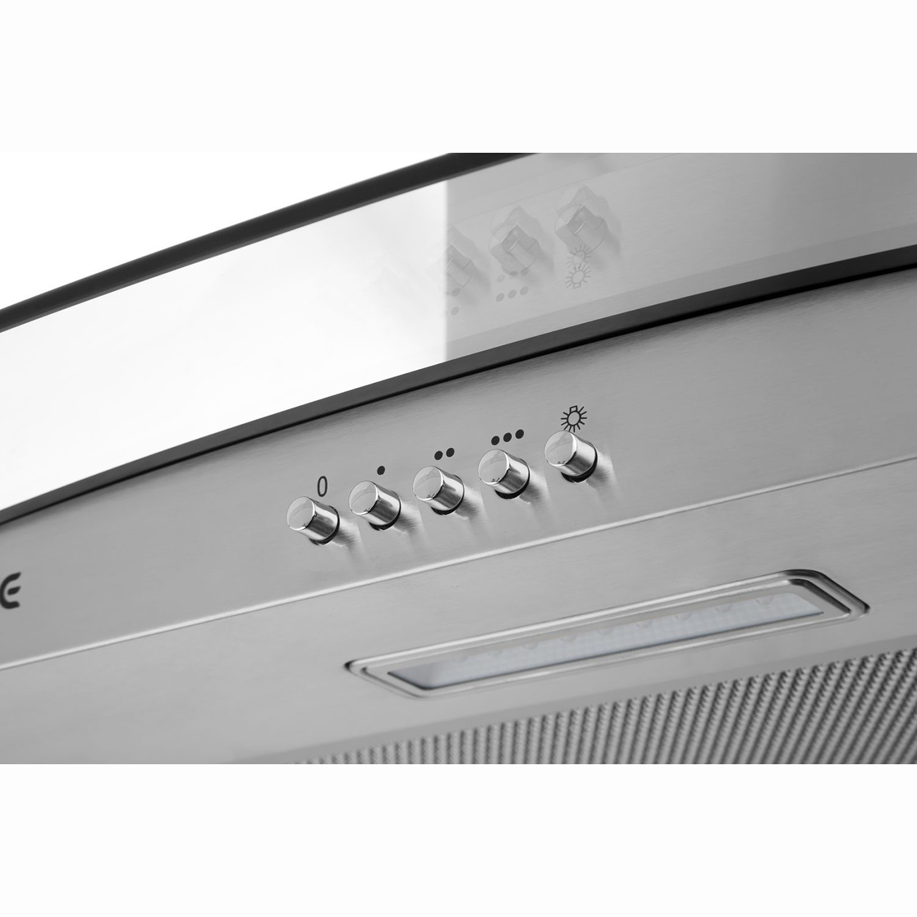 Вытяжка ORE Glasset 50L нержавеющая сталь