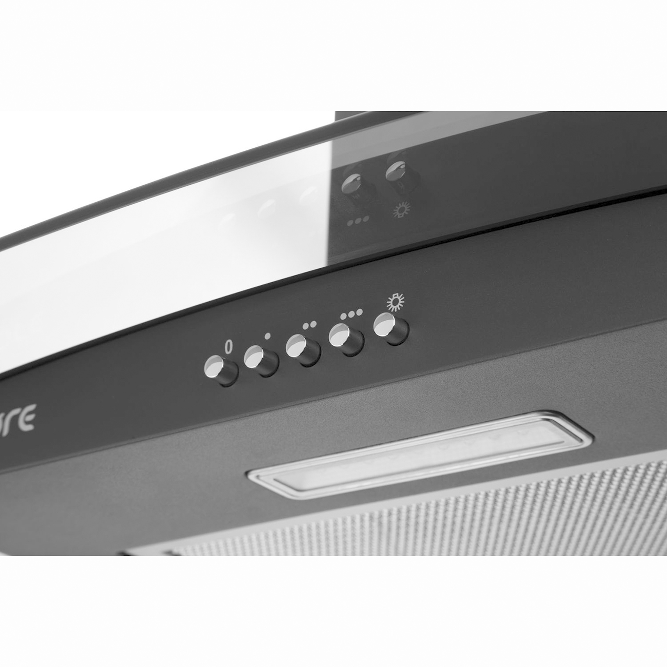 Вытяжка ORE Glasset 60L черная