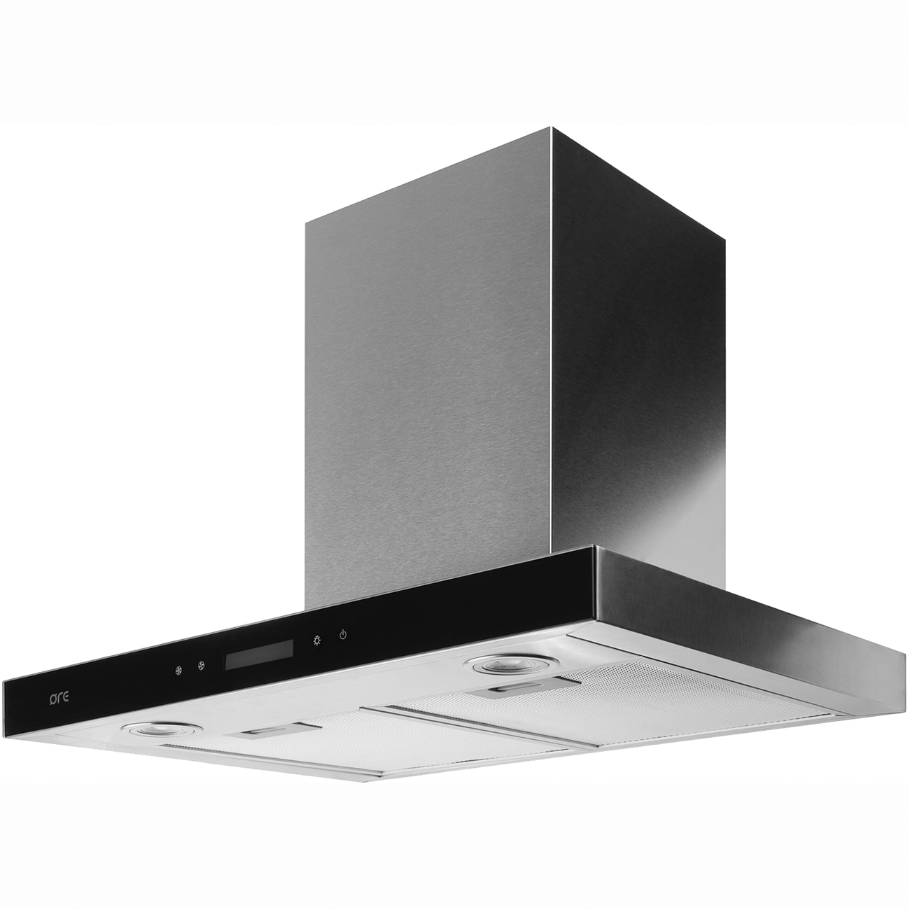 Вытяжка ORE Rasta 60 нержавеющая сталь/ черная