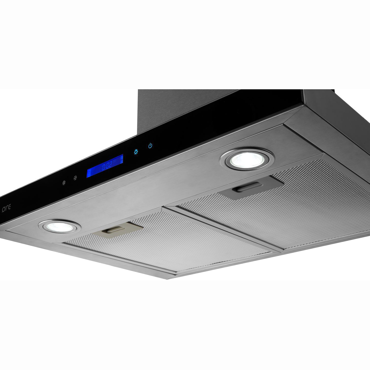 Вытяжка ORE Rasta 60 нержавеющая сталь/ черная