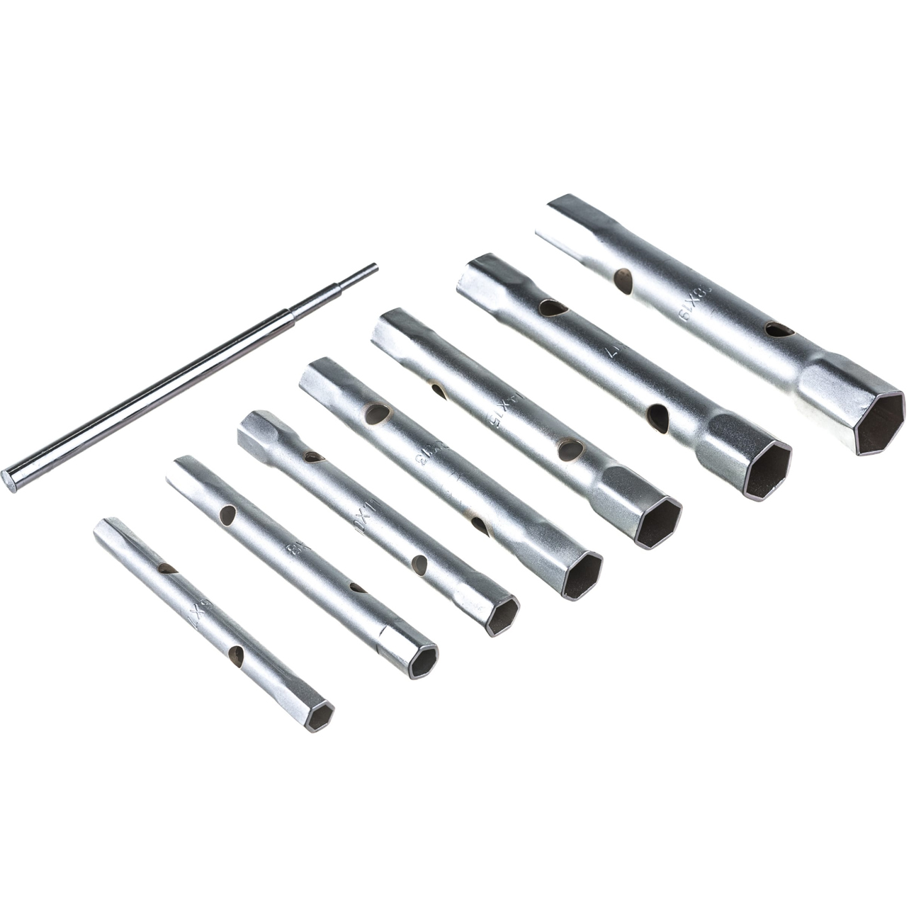 Ключ AV Steel трубчатых 6-19мм 7 предм. в сумке AV-035072