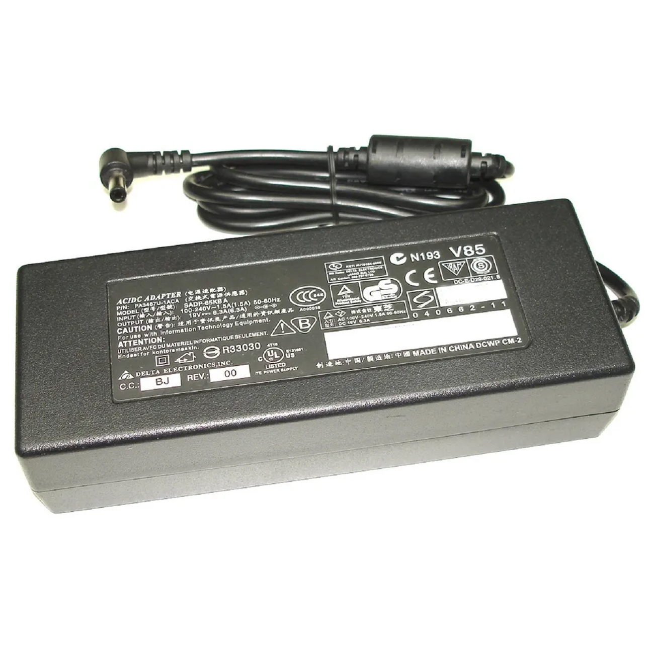 Сетевой адаптер для ноутбуков VB Toshiba 19V 6.3A 5.5x2.5mm HC