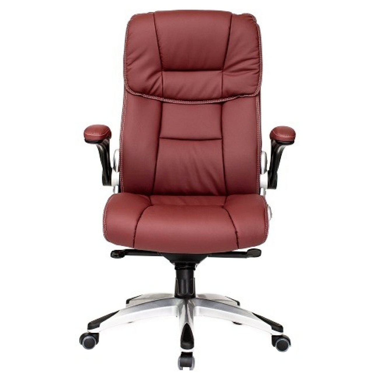 Кресло компьютерное Хорошие кресла Nickolas 2110Н burgundy фото