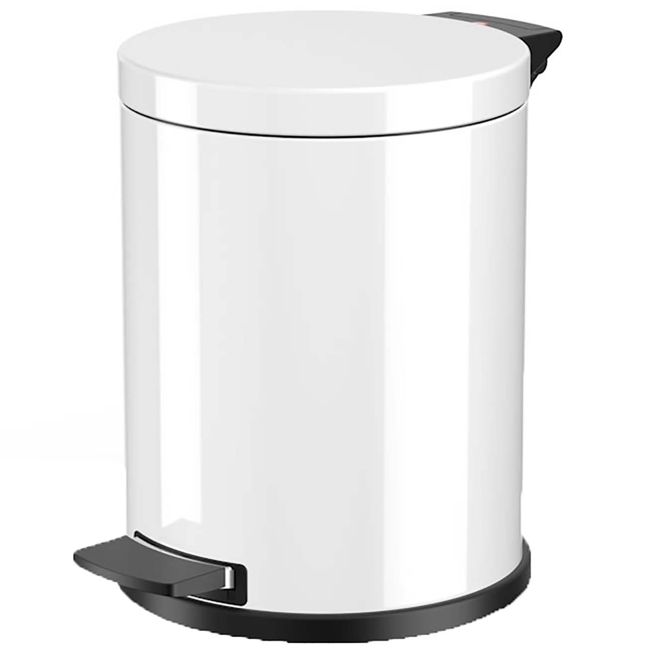 Контейнер для мусора Hailo Solid M 12л белый (0514-099) фото