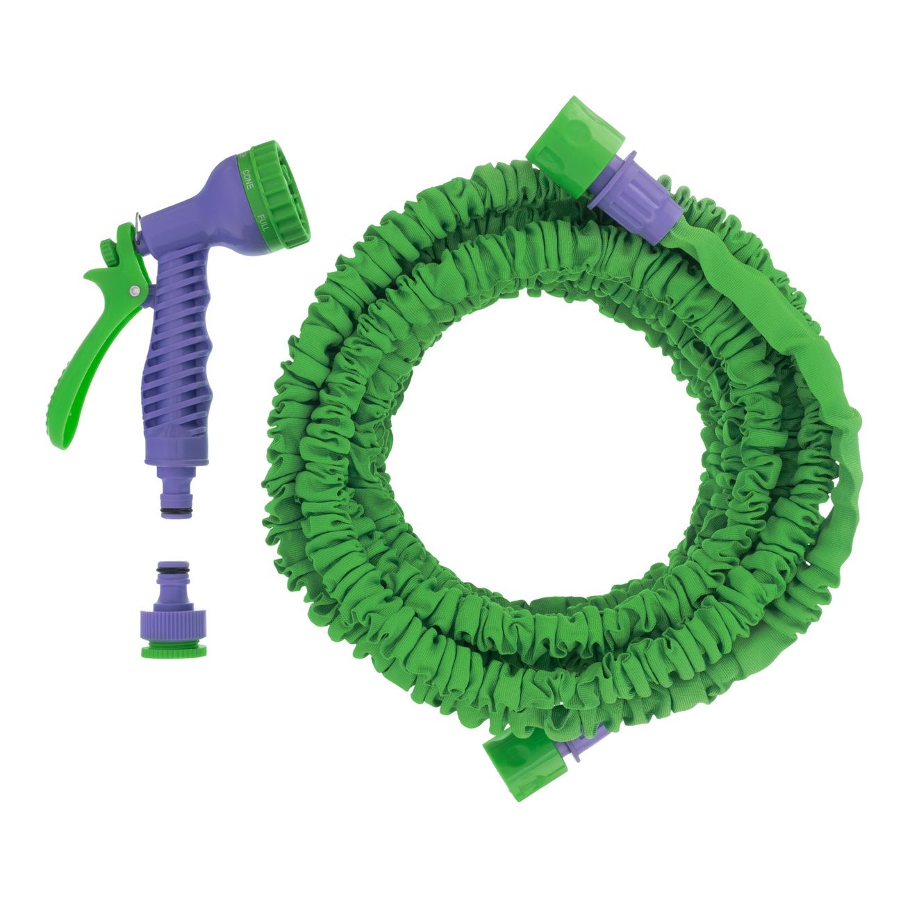 Шланг поливочный Palisad 20 м, пистолет, соединитель, адаптер (67547) фото