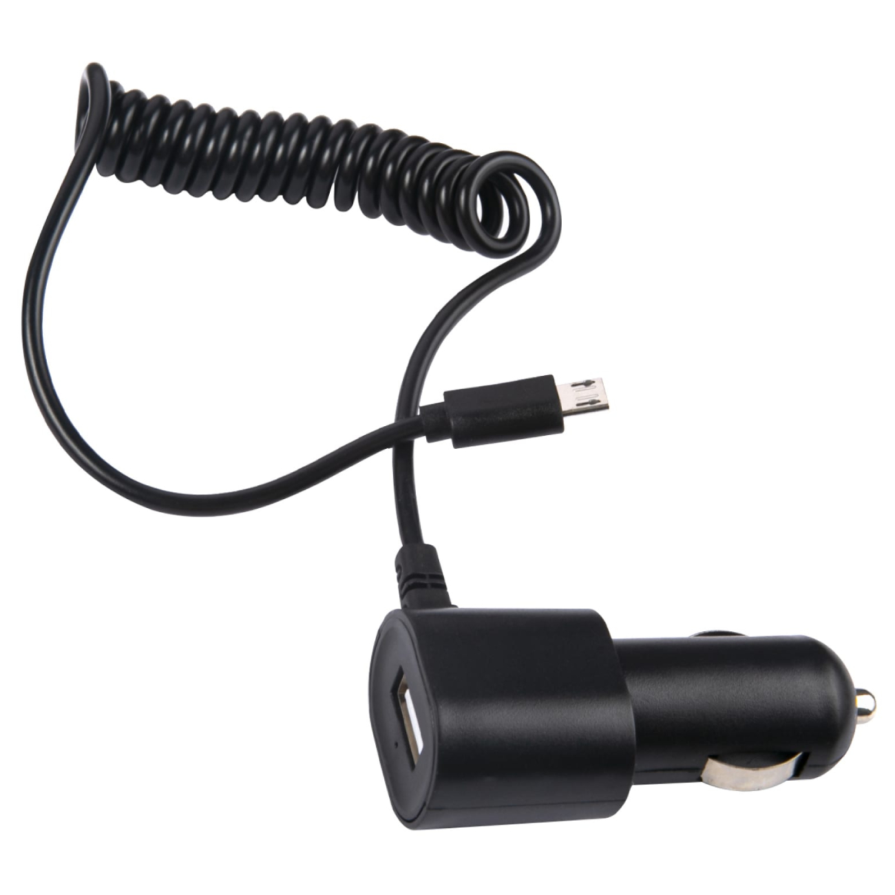 Автомобильное зарядное устройство Red Line Tech 1 USB AC-1A 1A microUSB черный