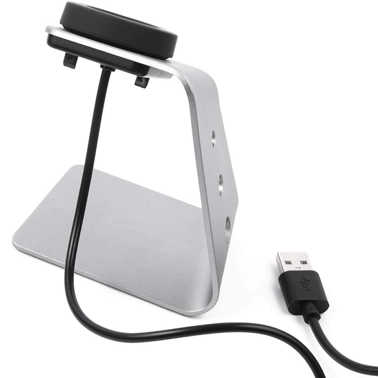 Беспроводное зарядное устройство Red Line Galaxy Watch 3/Active 1/2 серое