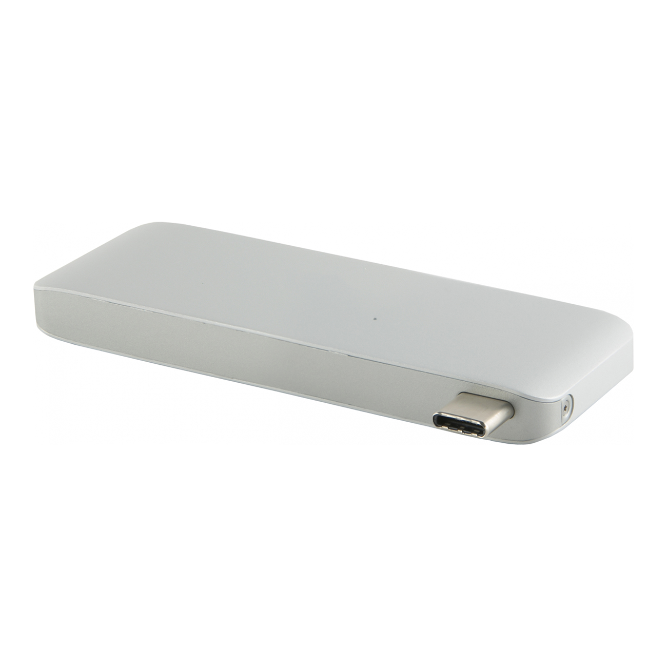 Сетевой адаптер для ноутбуков Red Line Type-C 5 in 1 серебристый