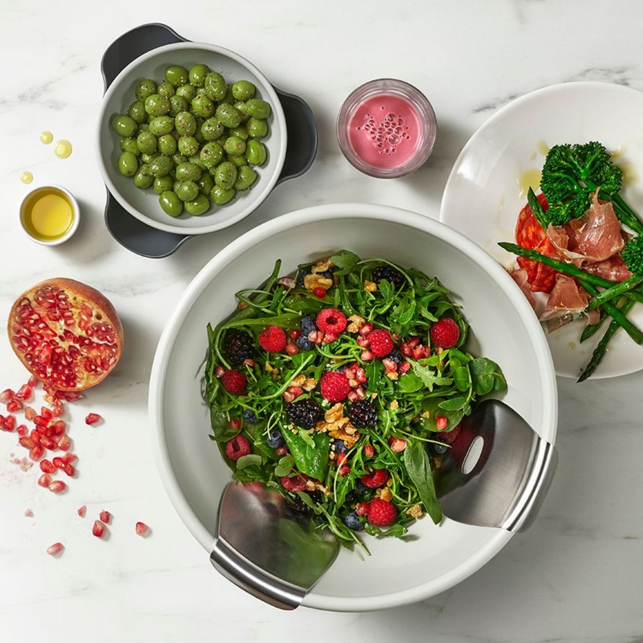 Миска для салата Joseph Joseph Uno Stone (20155)