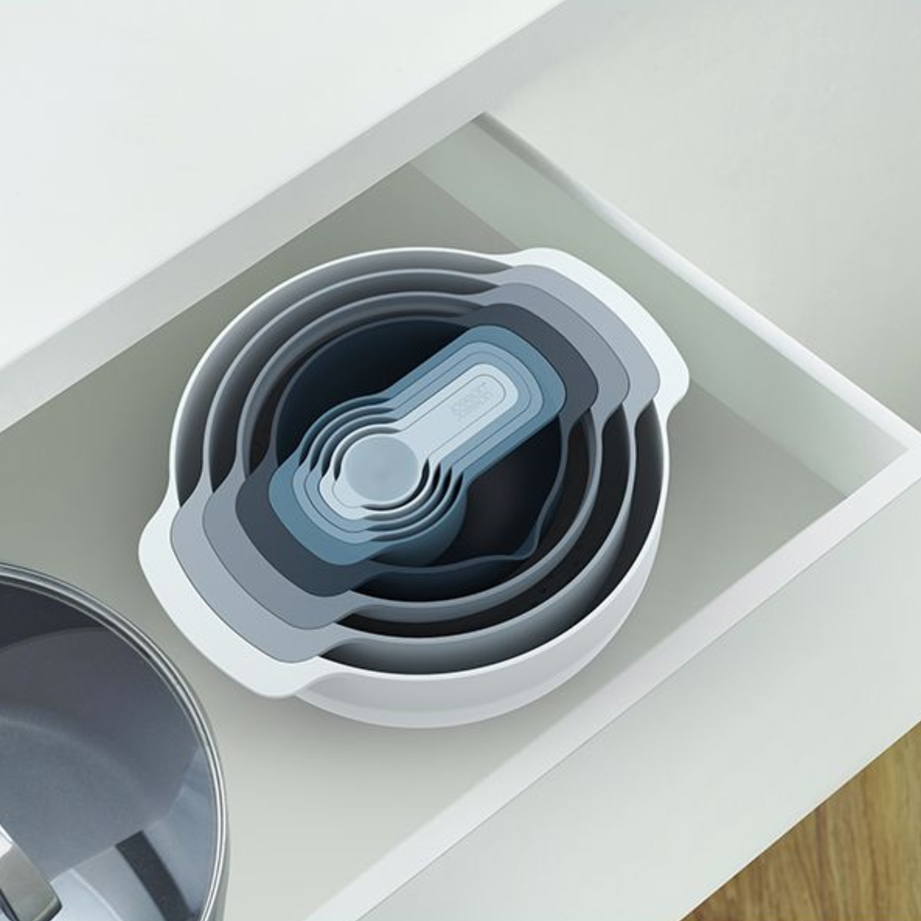 Набор кухонных принадлежностей Joseph Joseph Nest Plus синий 9 шт. (40101)