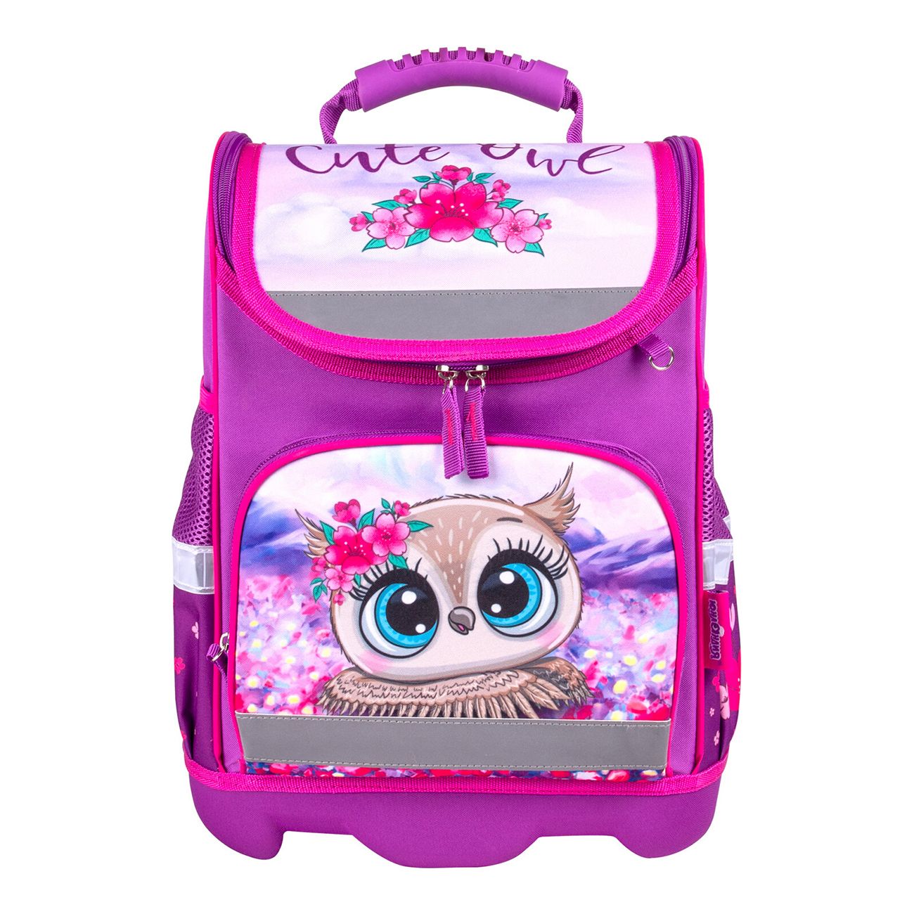 Рюкзак школьный Юнландия Милая сова 37х29х15см (270586)