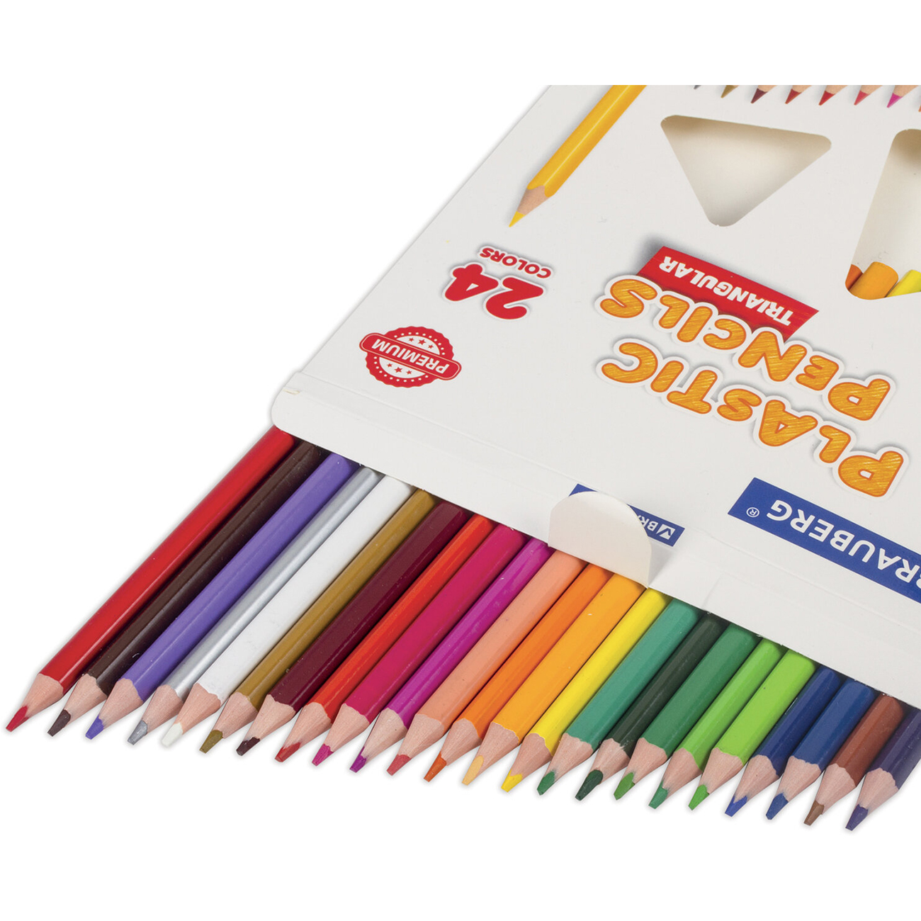 Карандаши Brauberg 24цв (880544)