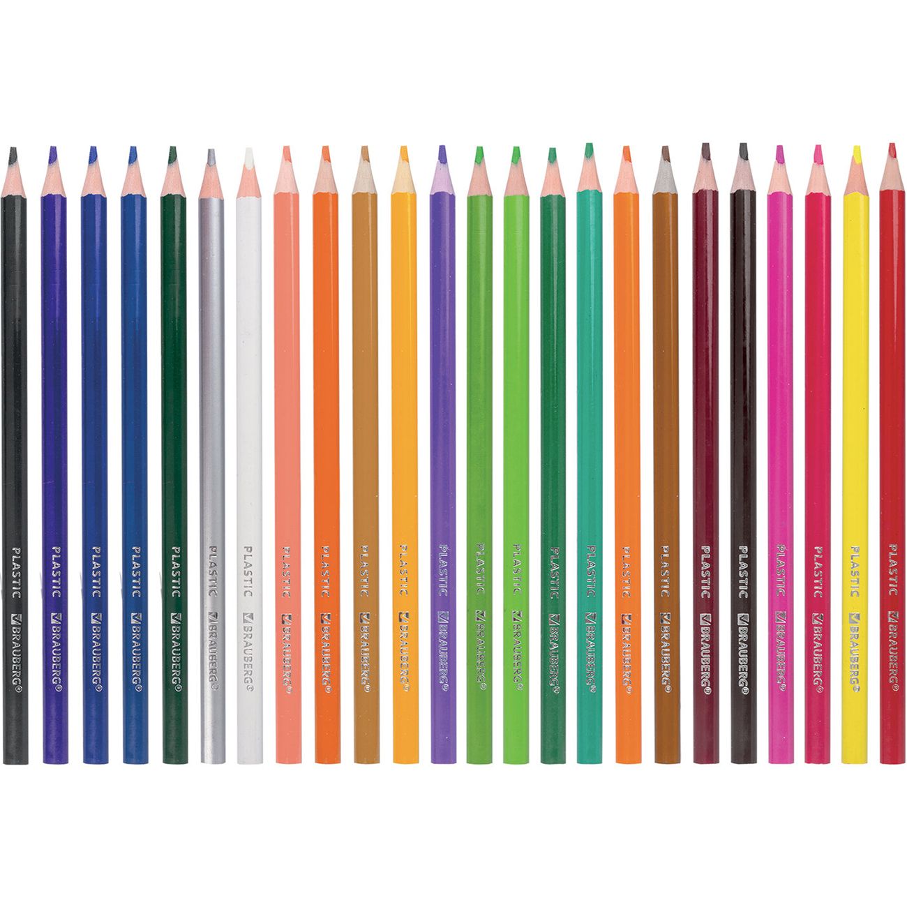 Карандаши Brauberg 24цв (880544)