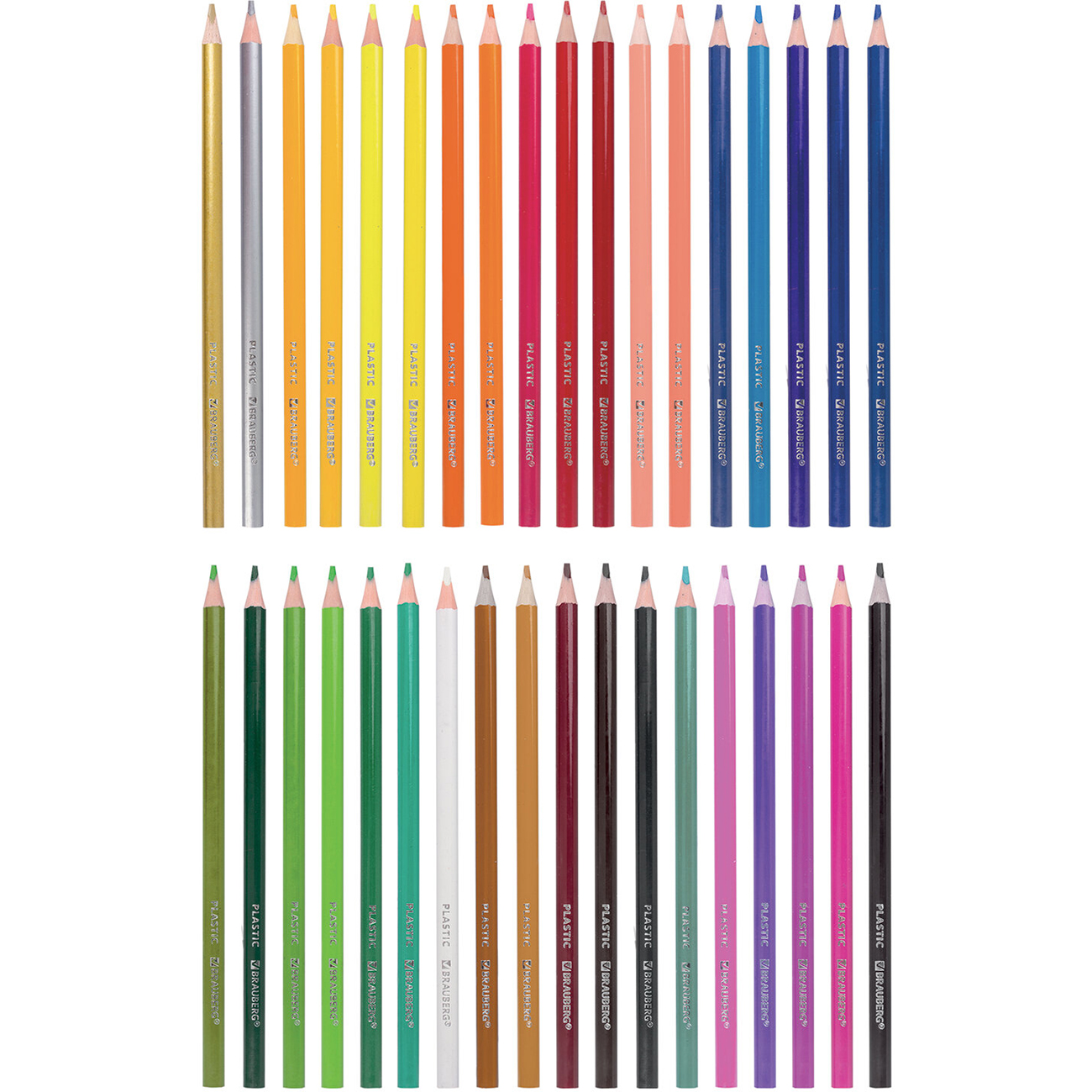 Карандаши Brauberg 36цв (880545)