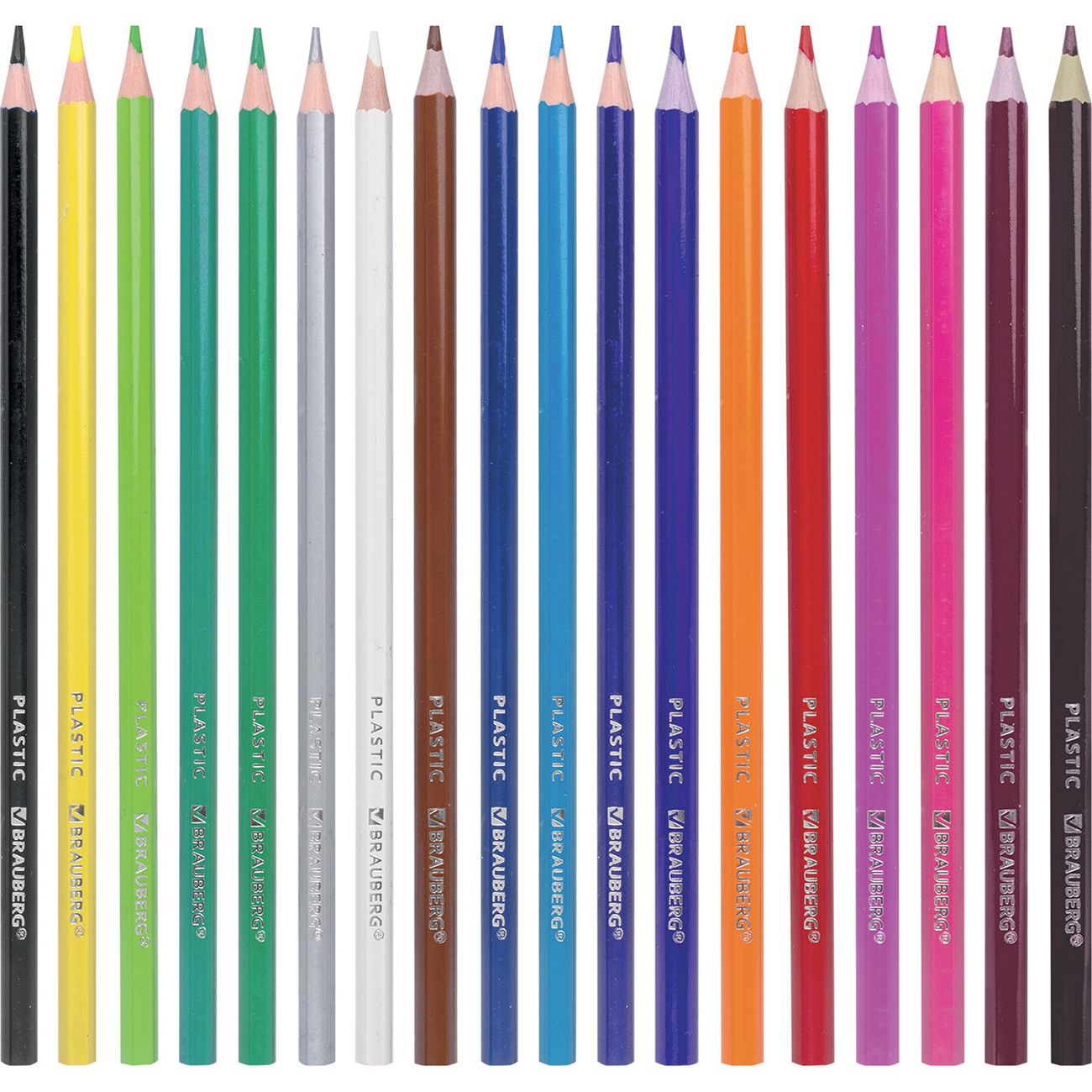 Карандаши Brauberg 18цв (880546)