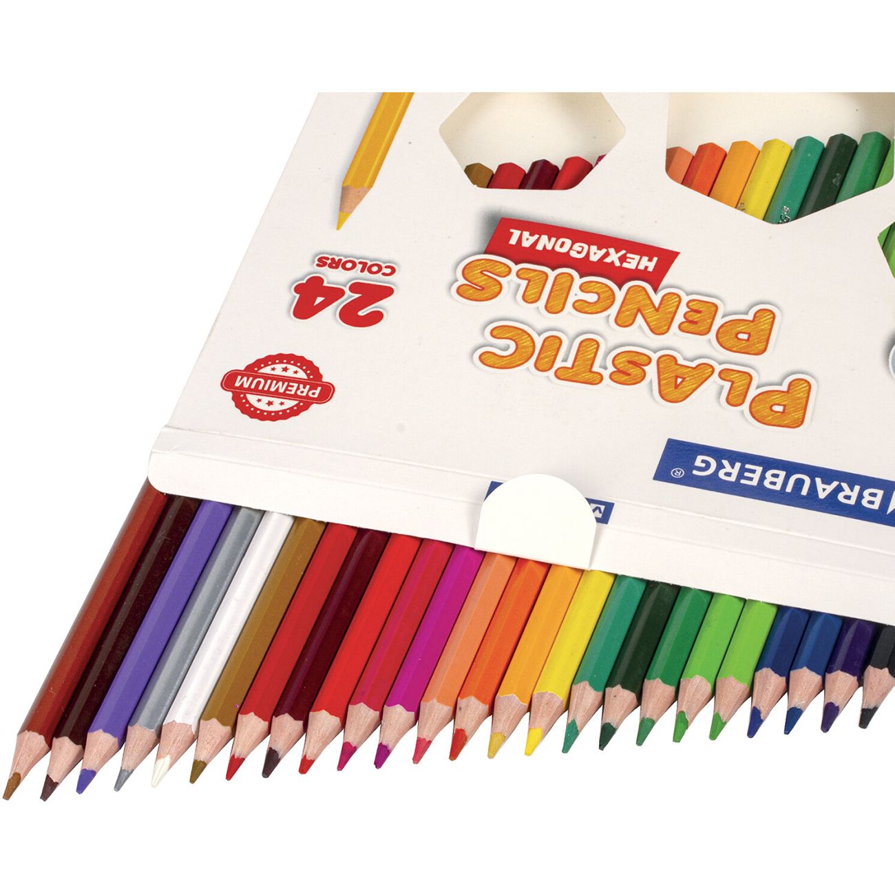 Карандаши Brauberg 24цв (880547)