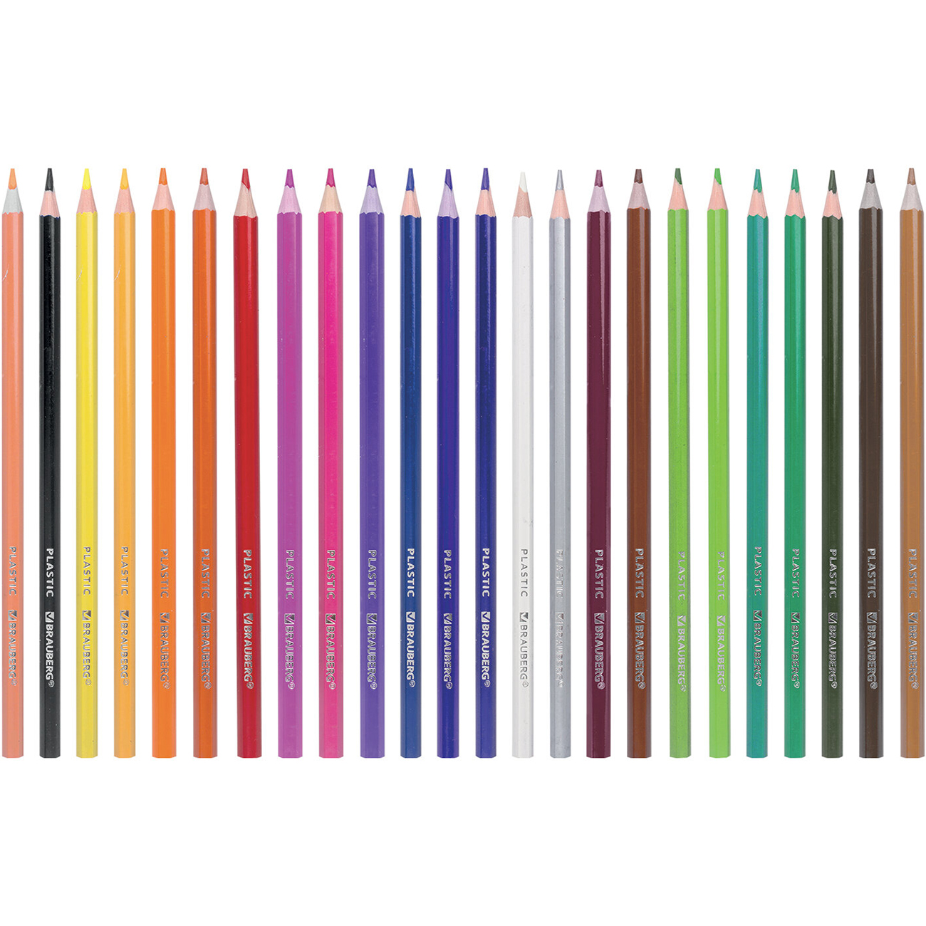 Карандаши Brauberg 24цв (880547)