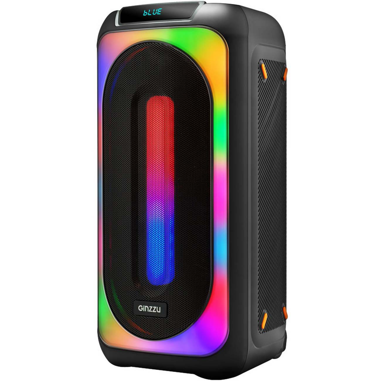 Беспроводная акустика Ginzzu Midi,TWS/BT/USB/TF/FM/ДУ (GM-214)