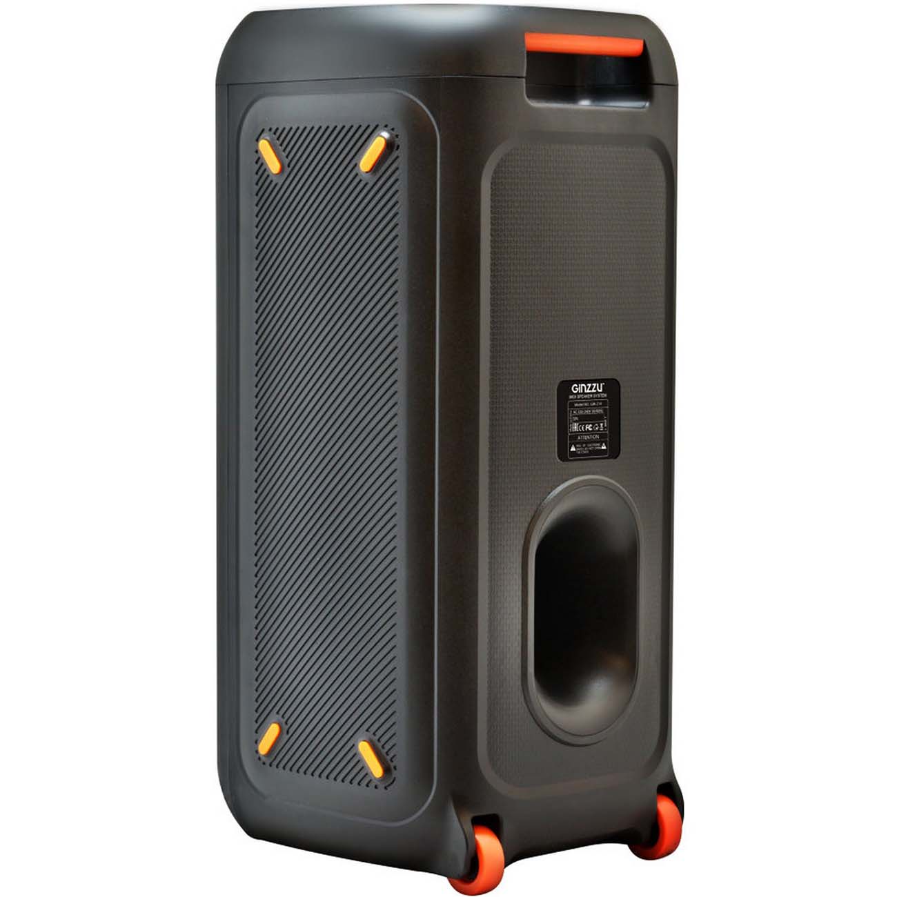 Беспроводная акустика Ginzzu Midi,TWS/BT/USB/TF/FM/ДУ (GM-214)