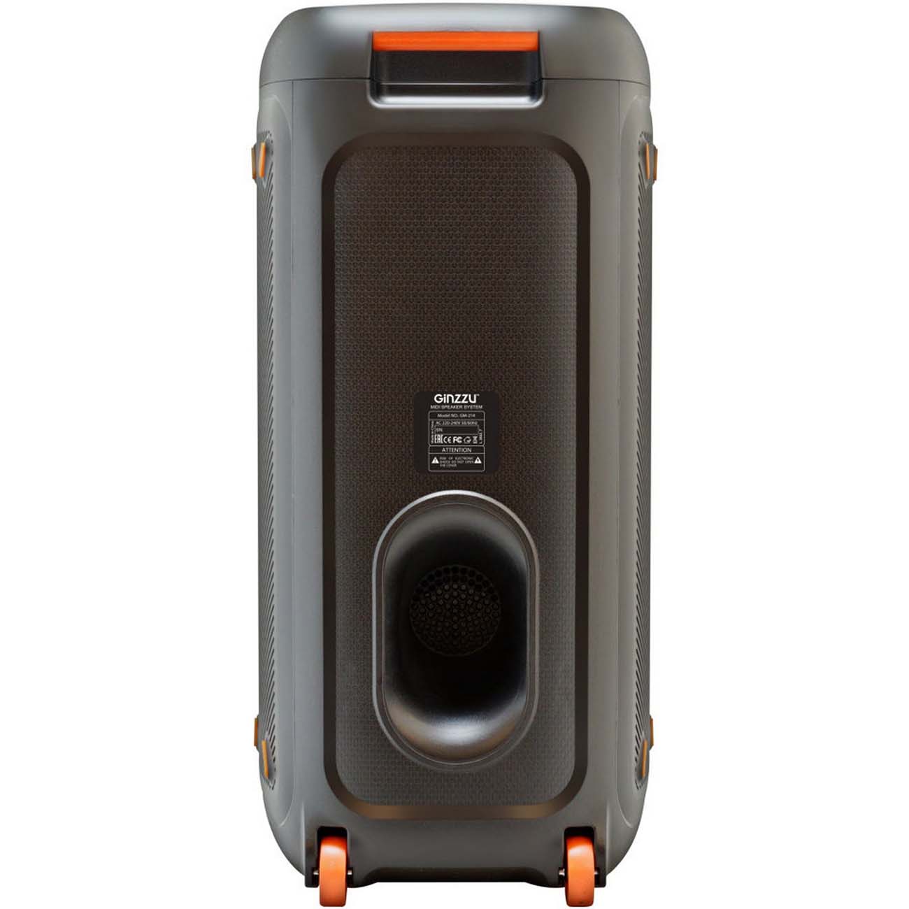 Беспроводная акустика Ginzzu Midi,TWS/BT/USB/TF/FM/ДУ (GM-214)