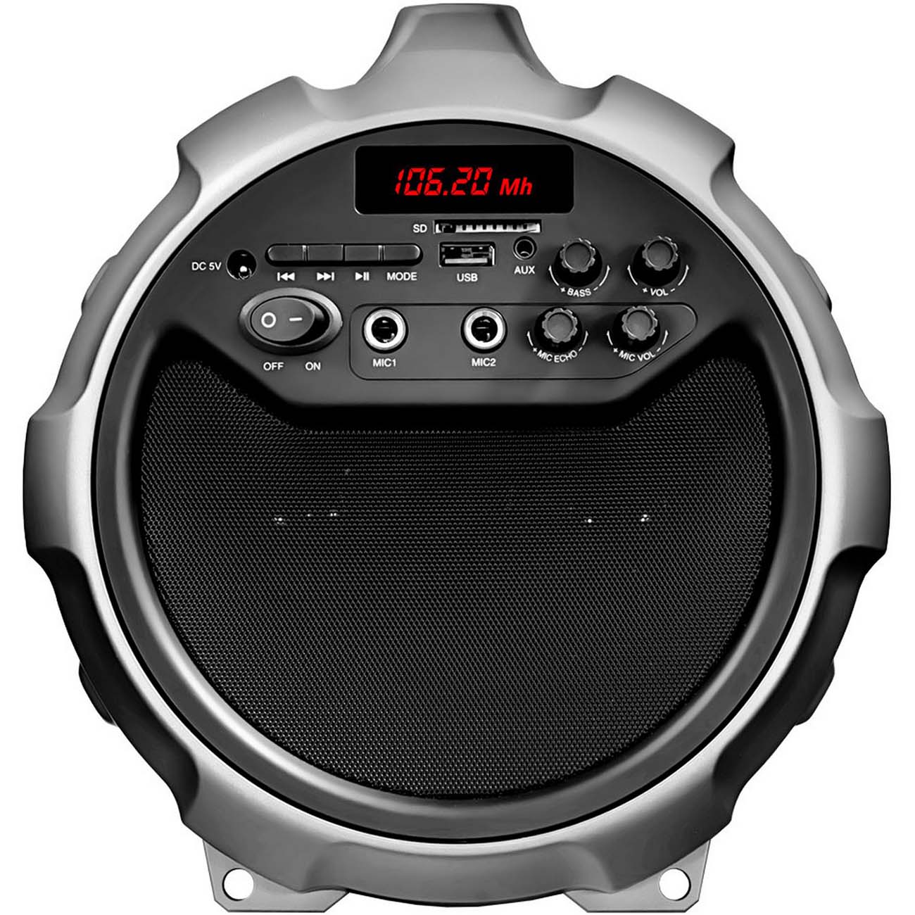 Беспроводная акустика Ginzzu 28W/3Ah/USB/SD/AUX/FM/subw (GM-882B)