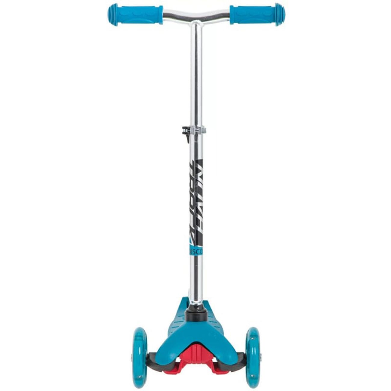Самокат Novatrack DISCO-KIDS BASIC бирюзовый