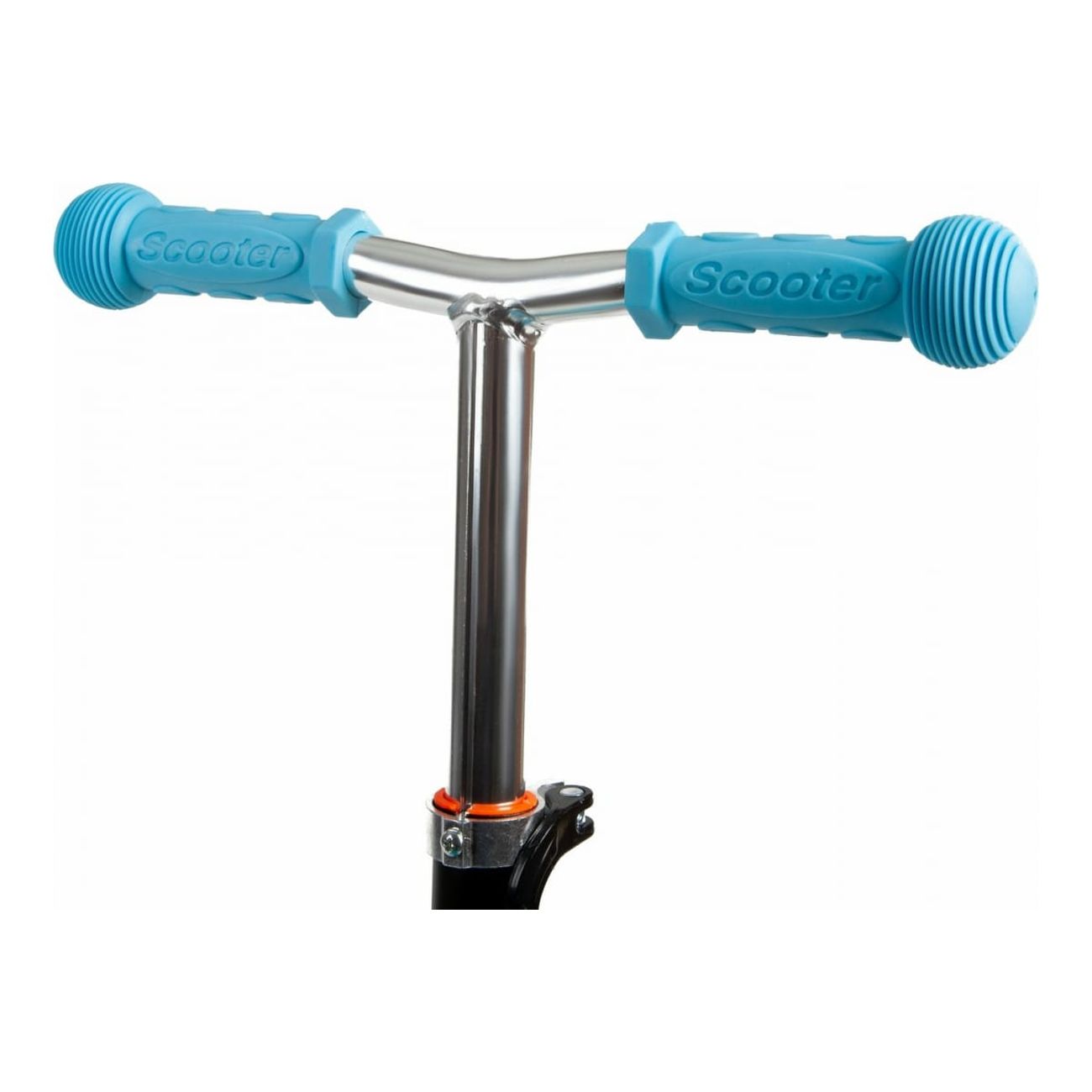 Самокат Novatrack DISCO-KIDS FOXX голубой