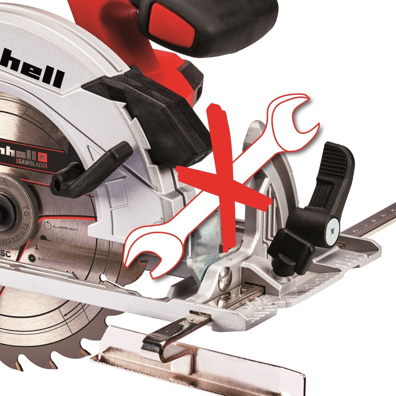 Электропила циркулярная Einhell PXC TE-CS 18/165 Li-Solo 4331204