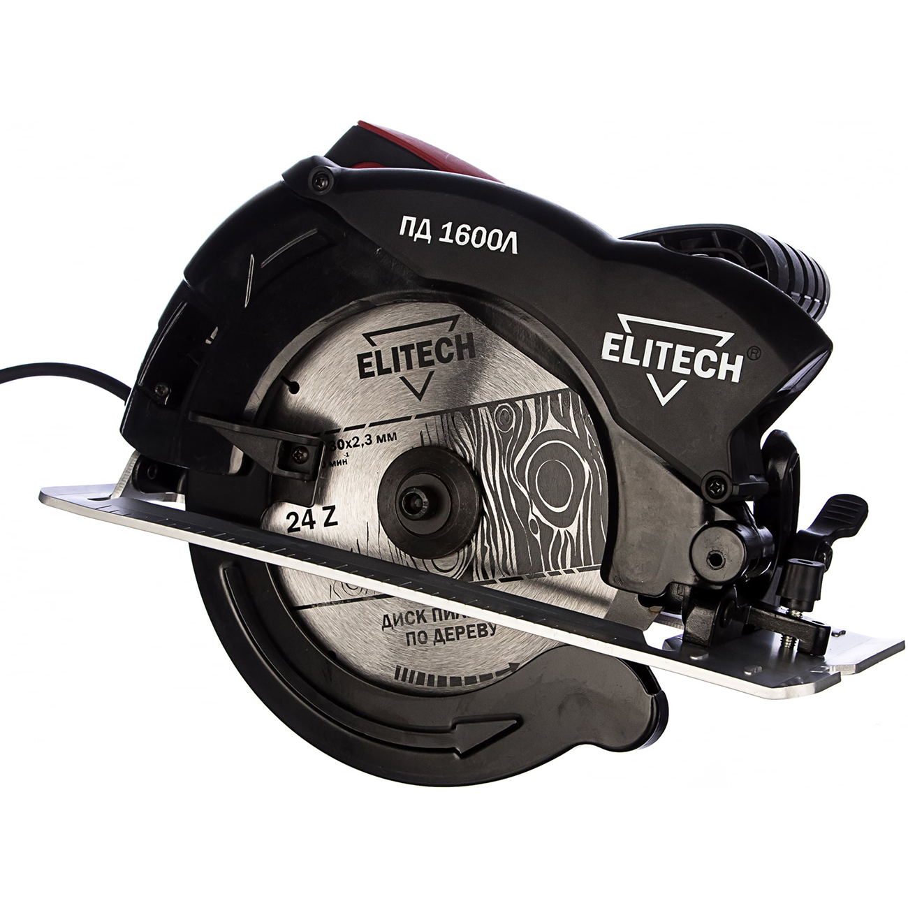 Электропила циркулярная Elitech ПД 1600Л