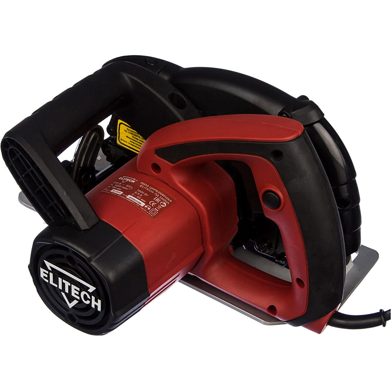 Электропила циркулярная Elitech ПД 1600Л