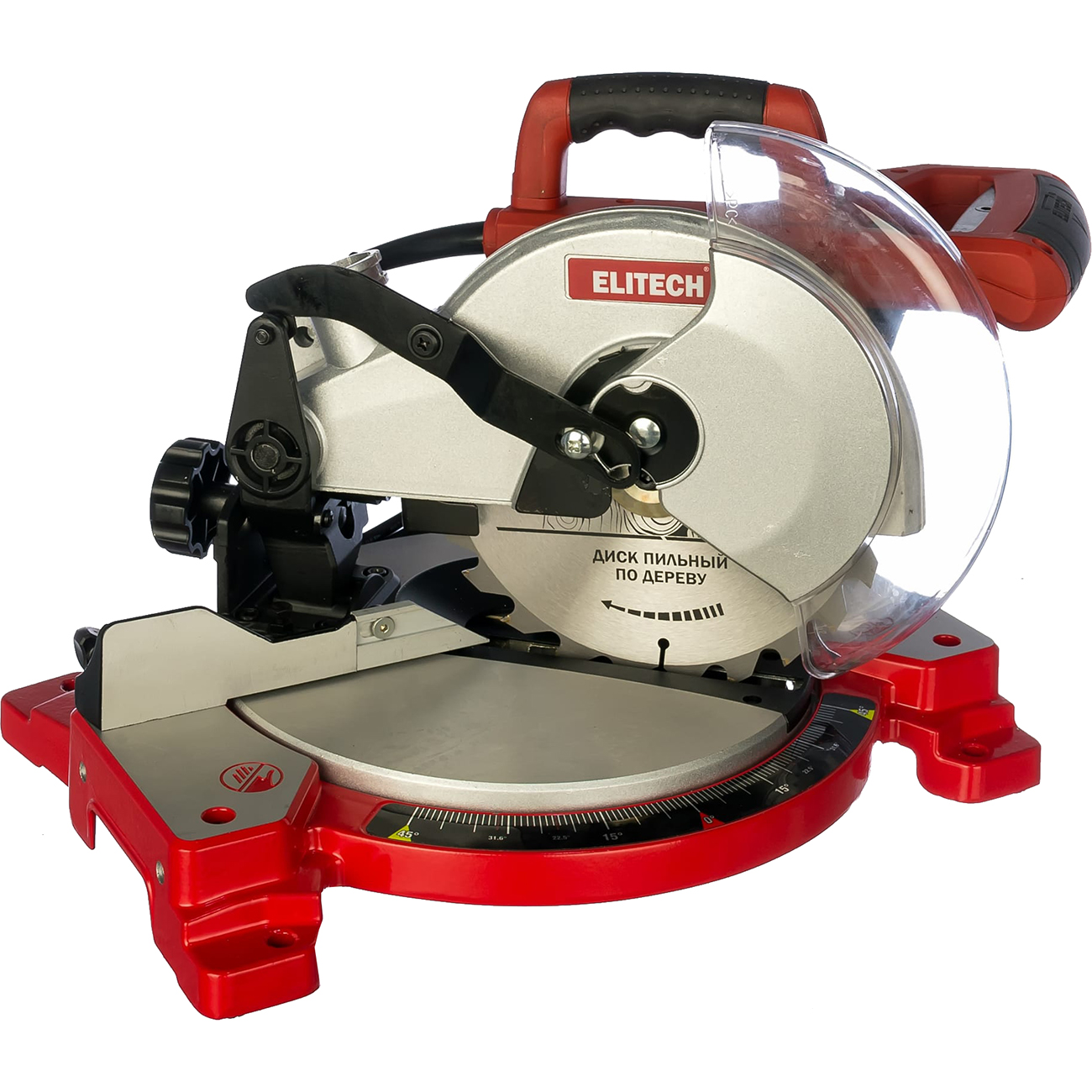 Электропила торцовочная Elitech ПТ 1221