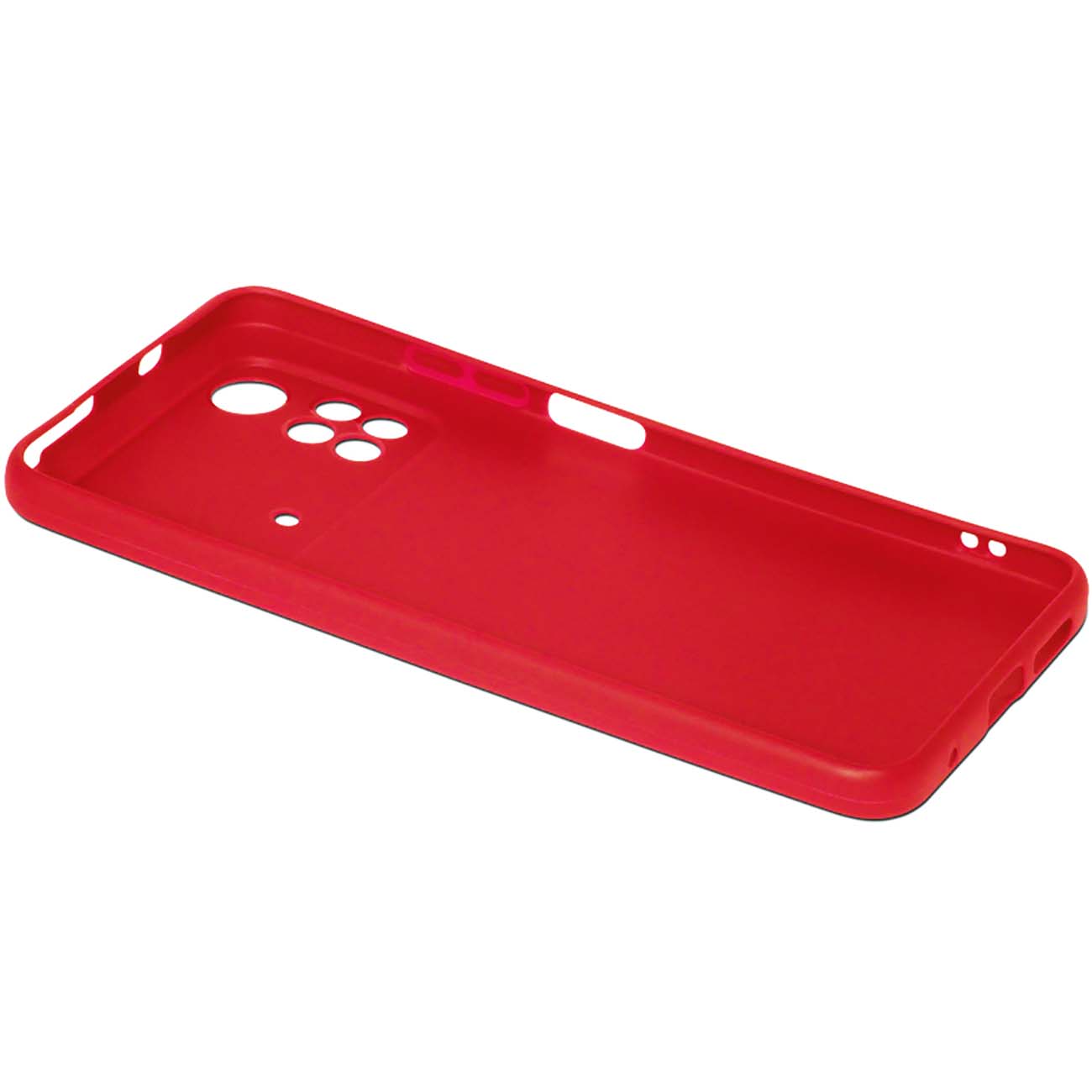 Чехол DF для POCO M4 PRO (4G) poCase-03 красный